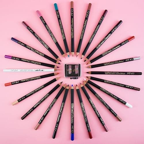L.A. Girl PERFECT PRECISION LIPLINER, Deep Red GP721 - Rich Colour Lip Pencil for Defining, Lining and Shaping Lips - Smooth, Long-Lasting, Easy to Apply thumbnail 7