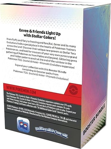 Pokemon TCG: Scarlet & Violet - Prismatic Evolutions Booster Bundle thumbnail 4