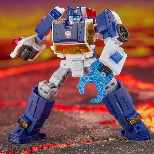 Transformers Legacy United Deluxe Class Rescue Bots Universe Autobot Chase, 5.5-inch Converting Action Figure, 8+ | Transformers Legacy United 6 Inch Action Figure Deluxe Class (2024 Wave 1) - Chase thumbnail 4