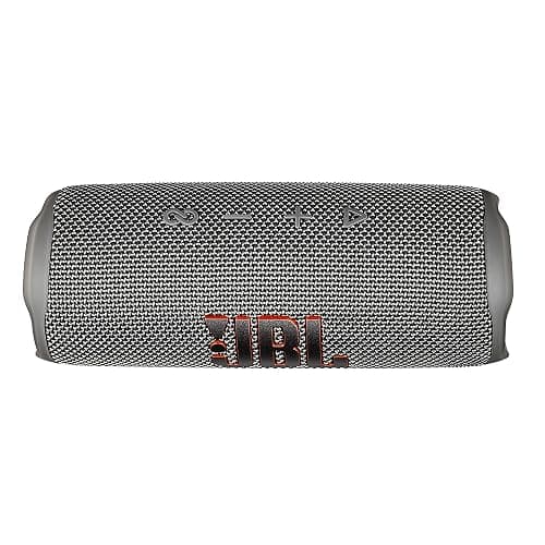 JBL Flip 6 Portable Wireless Speaker | Deep Bass Sound, IP67 Waterproof Rating | Bluetooth Audio for Outdoor, Travel, Beach, Hiking, and Home Use (Gray) with Travel Case + Microfiber Cloth thumbnail 7