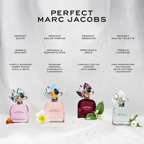 Marc Jacobs Perfect Eau de Parfum – Floral Women's Perfume – With Notes of Rhubarb, Daffodil, Almond Milk & Cashmeran thumbnail 7