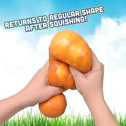 Toymendous Squishy Fried Chicken - Squish Toy - Ages 3+ thumbnail 3
