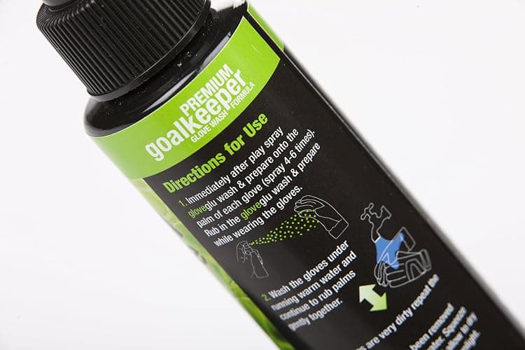 gloveglu 250ml Premium Wash & Prepare Deep Cleaning Goalkeeper Glove Spray - for All Sports Gloves! thumbnail 3