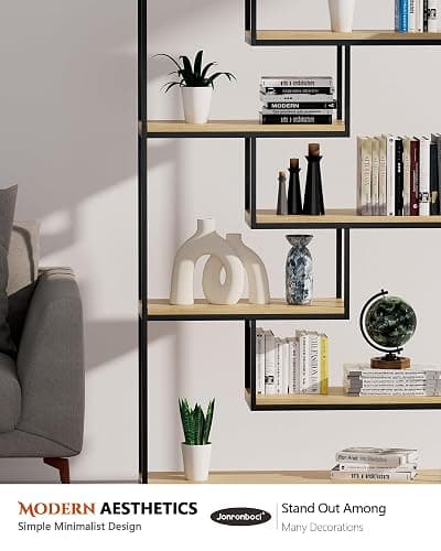 Hug Donut Decorative Vase Set - Modern Nordic Boho Style Vases Home Decor, Matte Ceramic Decorations for Living Room Shelf, Bookshelf Mantle Entryway Table or Console Décor (Cream White) - Cream White thumbnail 6