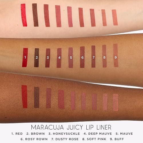 tarte maracuja juicy lip liner – Creamy, Matte, Lip Liner with Hyaluronic Acid with Vitamin E, Vegan & Cruelty-Free thumbnail 6