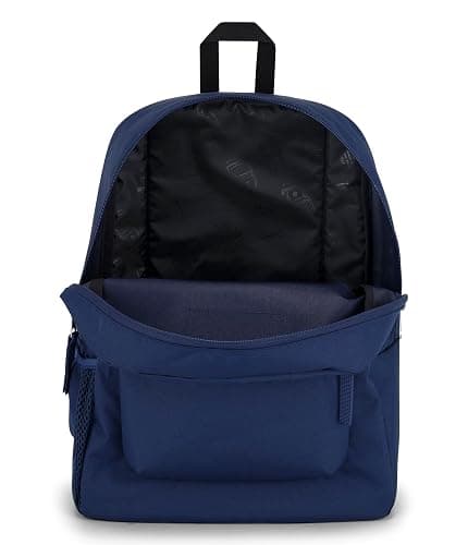 JanSport Cross Town Backpack 17" x 12.5" x 6" - Simple Bag for Everyone with 1 Main Compartment, Front Utility Pocket - Premium Class Accessories - Navy thumbnail 6