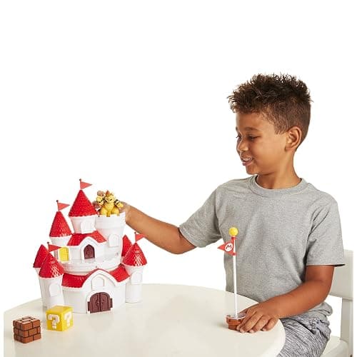 Super Mario Mushroom Kingdom Castle Playset with Exclusive 2.5” Bowser Figure thumbnail 2