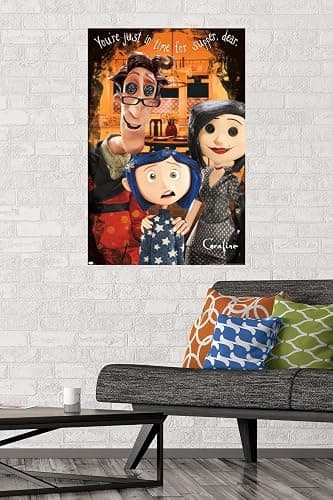 Coraline - Other Family Wall Poster, 34L" x 22.4W", Unframed Version thumbnail 2