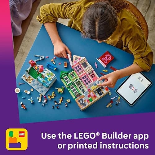 LEGO Friends Heartlake City Apartments and Stores Dollhouse - Toy Building Set for Kids, Girls and Boys, Ages 12+ - Gift Ideas for Birthday - with 7 Minidolls, a Micro-Doll, and More - 42670 thumbnail 6