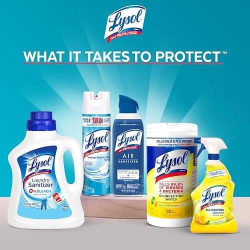 Lysol All Purpose Cleaner Spray, Multi-Purpose Disinfecting Spray, Kitchen & Bathroom Cleaner, Coconut & Sea Minerals Scent, 32 Fl Oz thumbnail 6