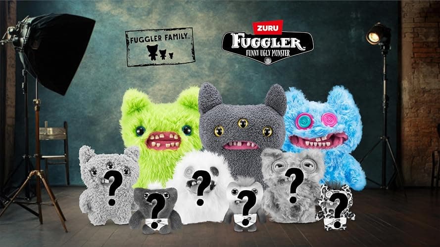 Fuggler Fugg Family by ZURU Funny Ugly Monster, Plush, Collectible, Toy (Screech) thumbnail 8