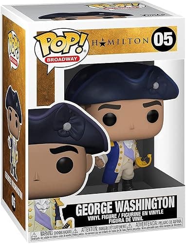 Funko POP Movies: Hamilton - George Washington, 3.75 inches,Multicolor,57576 thumbnail 3