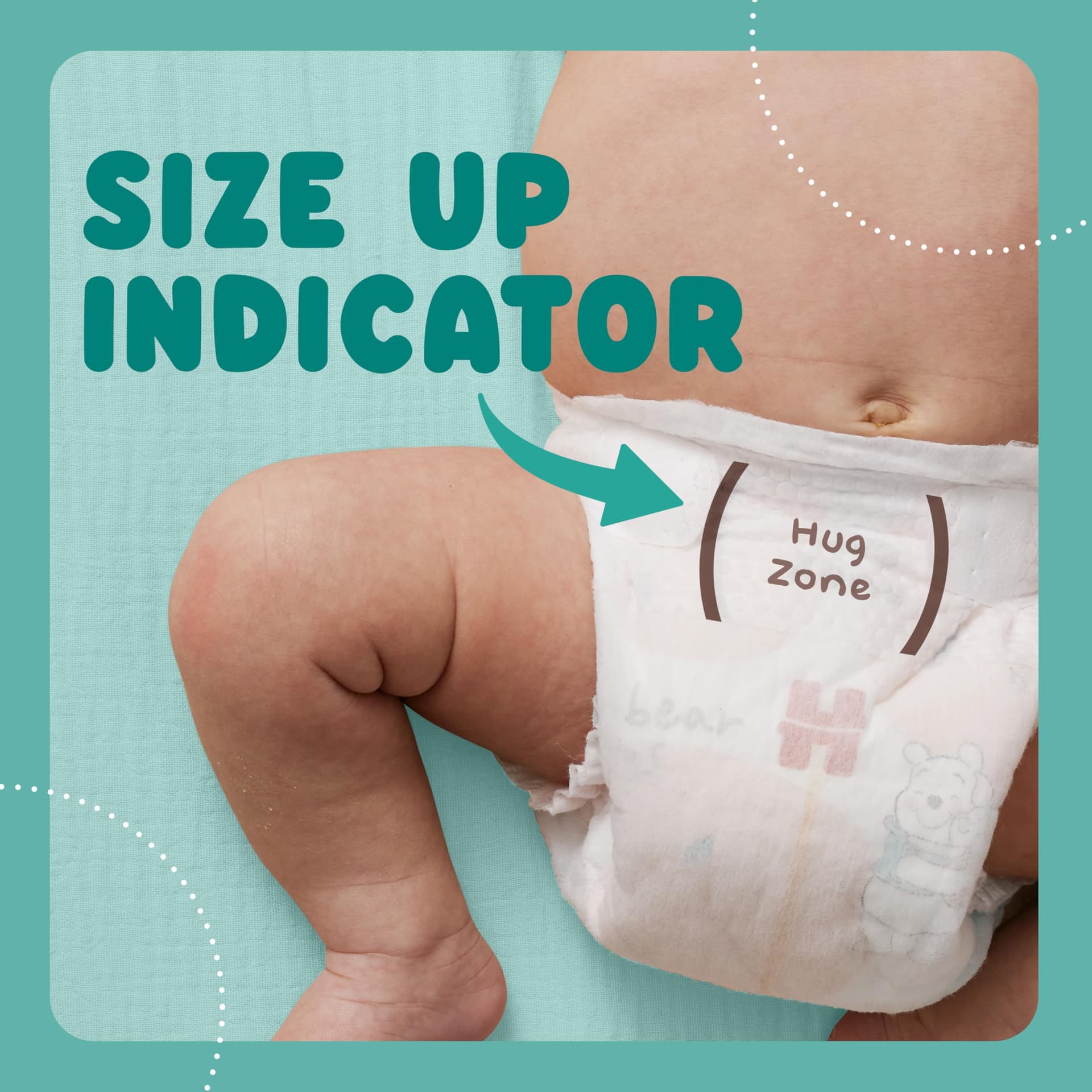 Huggies Infant Nappies Size 2 (4-8kg) 192 Count - One Month Supply (Packaging May Vary) thumbnail 8