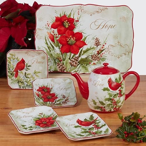 Certified International Winter's Medley 16 pc Dinnerware Set, Service for 4 thumbnail 7
