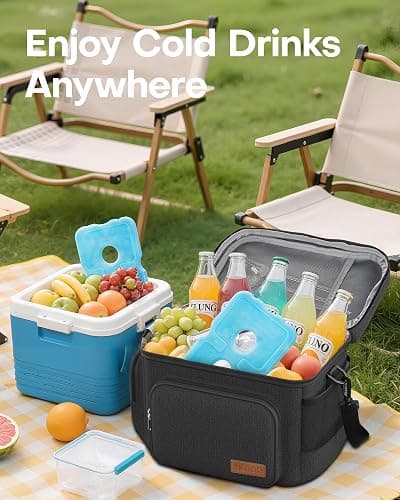 HOTOR Reusable Ice Packs for Cooler & Lunch Boxes – Slim, BPA-Free, Leakproof Gel Packs for Lunch Bag, Cooler Backpack & Travel Food Storage (4 Packs) thumbnail 9