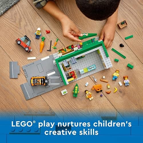 LEGO My City Grocery Store 60347 Building Toy Set for Girls, Boys, and Kids Ages 6+ (404 Pieces) thumbnail 5