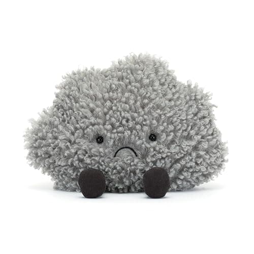 Jellycat Amuseables Storm Cloud Stuffed Toy, 10 inches - Cloud Plush - Fun Gift Idea thumbnail 7