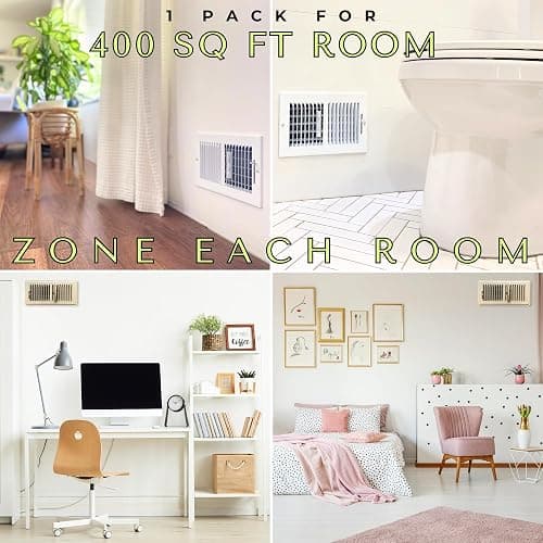 Vent Scent Whole Home Air Freshener | Custom Scent of Your Choosing | Passive Essential Oil Diffuser | Easier Placement Than HVAC Furnace Filter or AC | House Freshener & Fragrance System (Brown) thumbnail 3