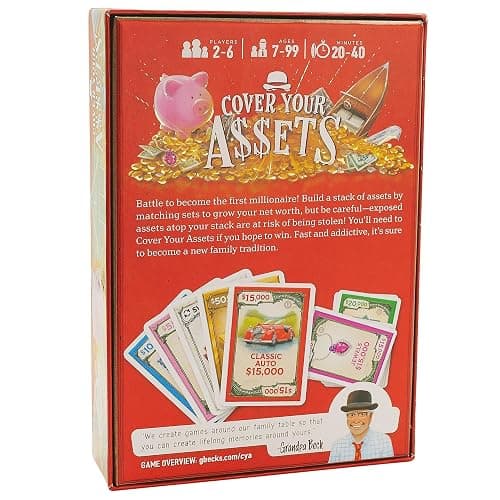 Grandpa Beck's Games Cover Your Assets Card Game | from The Creators of Skull King | Easy to Learn and Outrageously Fun for Kids, Teens, & Adults | 2-6 Players Ages 7+ thumbnail 9
