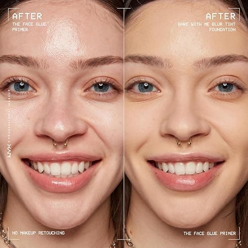 NYX PROFESSIONAL MAKEUP The Face Glue Gripping Primer, Hydrating Makeup Primer with Up To 24HR Wear, Vegan & Cruelty Free thumbnail 7