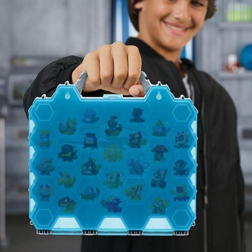 MrBeast Hive Collector Pack Holds 70+ Micro Beasts, with 26 Micro Beasts Including 2 Exclusive Glow-in-The-Dark Swarms, 26 Stickers and 2 Fusion Caps to Continue to Build Out Your Own MrBeast Lab! thumbnail 3