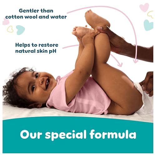Pampers Sensitive Baby Wipes 15 Packs of 80 Wipes = 1200 Baby Wet Wipes, Unscented, for Soft and Gentle Clean thumbnail 3