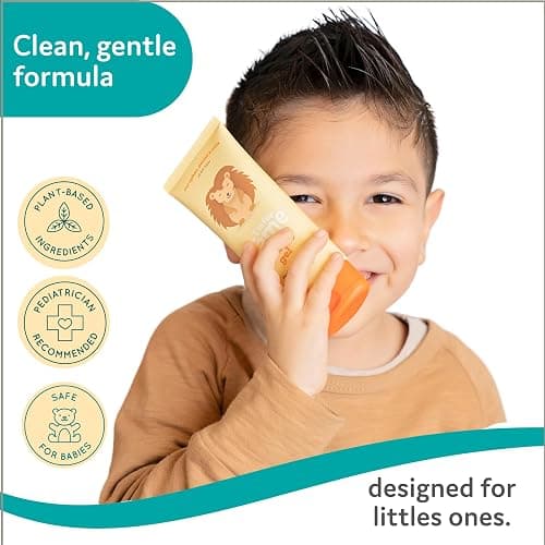 T is for Tame Kids Hair Taming Gel for Soft, Natural Style & Hold | Anti-frizz hair gel (3.38 fl oz), non-sticky, vitamin E, alcohol-free, non-sticky, for all hair types, made in the USA thumbnail 5