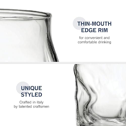 Bormioli Rocco Set Of 4 Sorgente Glasses, Crystal-clear Cocktail Glasses Barware, For Bourbon, Scotch, Water, Juice, Drinking Glasses Set, Made In Italy. (Highball) - 4 Count (Pack of 1) thumbnail 7