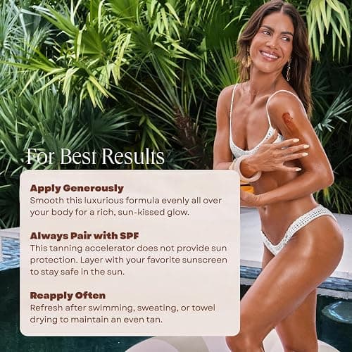 Carroten Travel Size Intensive Tanning Gel, 1.7 oz + Spatula | Browning Tan Accelerator, Non-Greasy, Water-Resistant with Carrot & Coconut Oil, Vitamin A & E For Moisture, TSA Approved thumbnail 2