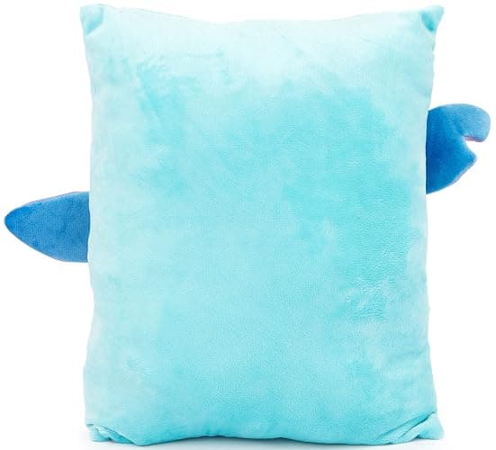 Jay Franco Disney Lilo & Stitch 3D Snuggle Pillow - Super Soft – Measures 15 Inches (Official Disney Product) thumbnail 6