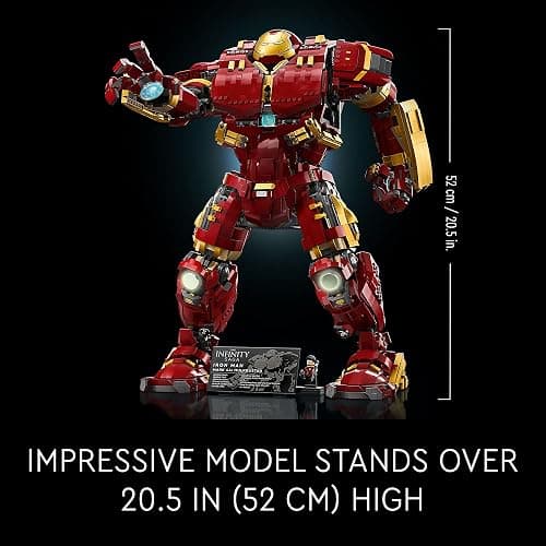 LEGO Marvel Hulkbuster 76210 Building Set - Avengers Movie Inspired Building Set with Minifigure, Authentic Display Model for Adults and Age of Ultron Enthusiasts Ages 18+ thumbnail 2