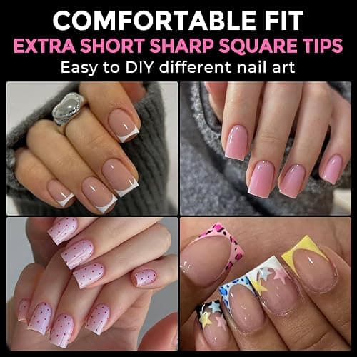 Extra Short Sharp Square  thumbnail 2