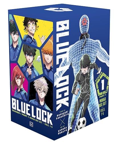 Blue Lock Season 1 Part 1 Manga Box Set - Image 1