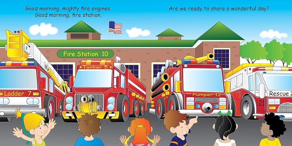 Good Night Fire Engines (Good Night Our World) thumbnail 2