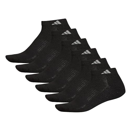 adidas Men's Athletic Cushioned Low Cut Ankle Socks (6-Pair Pack) thumbnail 7