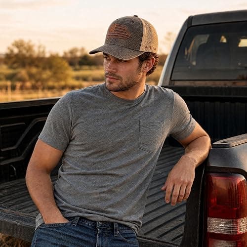 ARIAT Men's Patriot Snapback Cap thumbnail 4