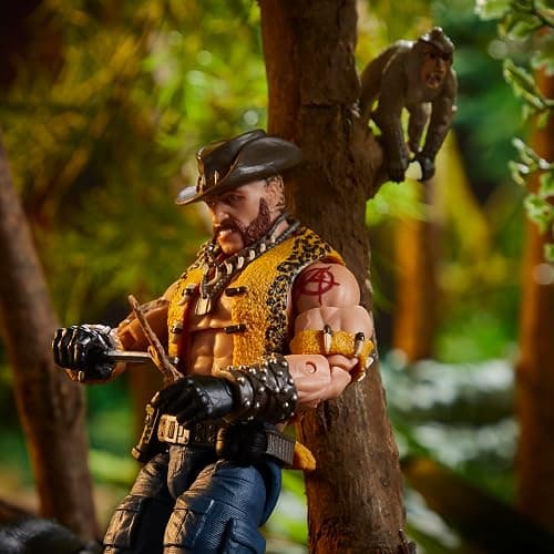 G.I. Joe Classified Series #125, Dreadnok Gnawgahyde and Pets Porkbelly & Yobbo, Collectible 6-Inch Action Figure with 16 Accessories | G.I. Joe Classified 6 Inch Action Figure Deluxe - Dreadnok Gnawgahyde with Porkbelly & Yobbo #125 thumbnail 11