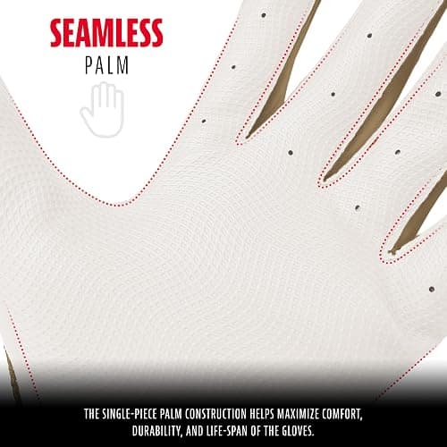 Franklin Sports Classic X Fast Pitch Batting Gloves thumbnail 4