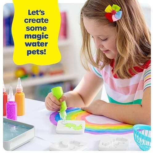 Dan&Darci Aqua Fairy Water Gel Kit for Kids - Craft for Kids - Magic Elf Toy Kits - Waters Pets - DIY Squishy Maker - Make Your Own Squishies Toys Crafts for Boys & Girls Ages 6-12 thumbnail 5