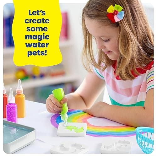 Dan&Darci Aqua Fairy Water Gel Kit for Kids - Craft for Kids - Magic Elf Toy Kits - Waters Pets - DIY Squishy Maker - Make Your Own Squishies Toys Crafts for Boys & Girls Ages 6-12 thumbnail 5
