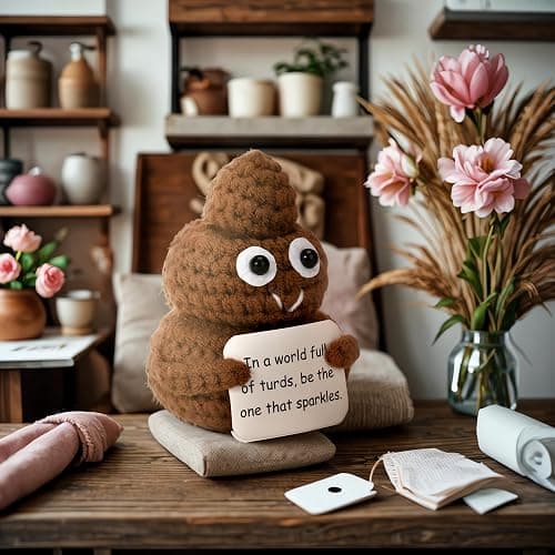 i-Beeboo Funny Gag Gifts for Women,Sister, Brother, Dad, Mom, Bestfriends,Coworkers,Teen Boy Small Gifts, Home Office Decor Christmas Stocking Stuffer (Gag) thumbnail 7