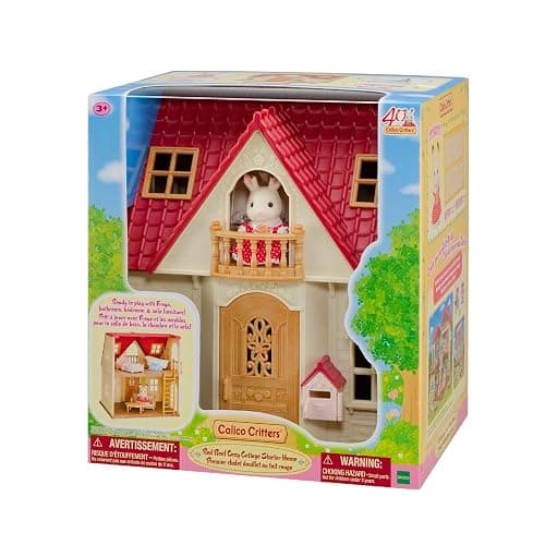 Calico Critters - Red Roof Home - Cozy Cottage - 2026 Edition Dollhouse – Kids Pretend Play House, Miniature Home Playset, Expandable Design, Ages 3+ thumbnail 18