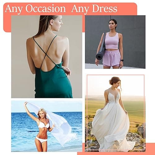 BALIWELL Adhesive Bra Push Up, Women Strapless Sticky Backless Dress Bras, Invisible Lifting Stick on Bra - B thumbnail 7