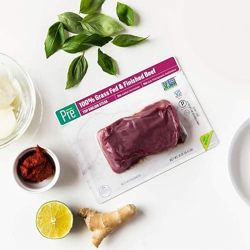 Pre, Beef Top Sirloin Steak, Grass-Fed, Pasture-Raised | 0.5 lbs. thumbnail 6