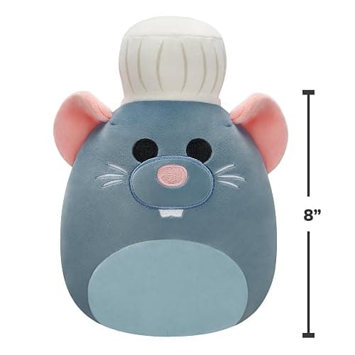 Squishmallows Original 8in Disney Pixar Remy – Official Jazwares Plush (Little) thumbnail 3