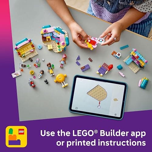 LEGO Friends Heartlake City Candy Store Building Toy - Pretend Playset for Kids, Girls & Boys, Ages 6+ - Gift for Birthdays - W/ 2 Minidolls, a Micro-Doll, and a Cat Figure - 42649 thumbnail 6