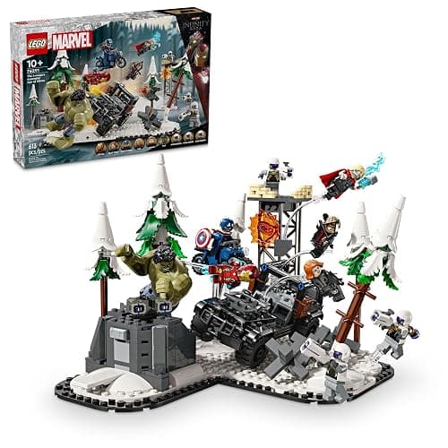 LEGO Marvel The Avengers Assemble: Age of Ultron Building Toy Set - Marvel Toy & Figures for Boys & Girls, Ages 10+ - Gift Ideas for Kids - Includes 6 Superhero Minifigures - 76291 - Image 1