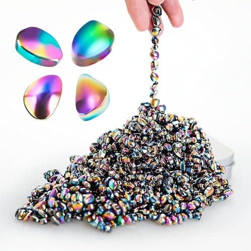 550 Pcs Magnetic Putty Fidget Toys for Adults & Teens, Ferrite Stress Relief Sensory Putty with Weak Magnetic Beads, Desk Gadgets for Office Anxiety, ADHD, Autism, Christmas Stocking Stuffer Gift thumbnail 9