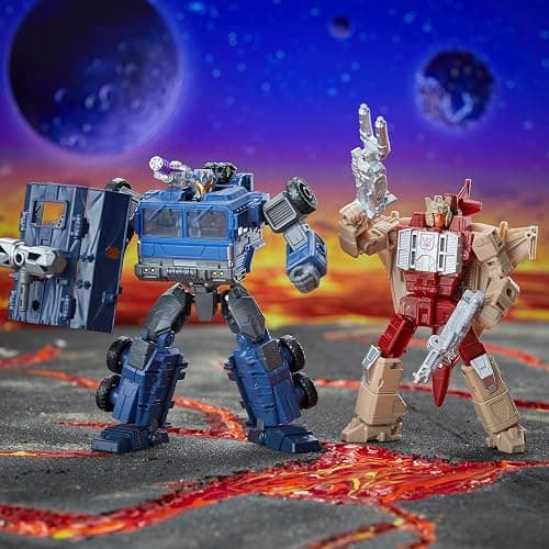 Transformers Legacy United Doom ‘n Destruction Collection, Mayhem Attack Squad Converting Action Figure 4-Pack, Breakdown & Windsweeper, 8+ Years (Amazon Exclusive) thumbnail 2