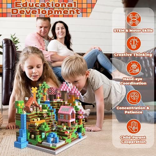 300 PCS Magnetic Blocks - Magnetic Building Block for Kids Ages 4-8 8-12, Creative Construction Stacking Magnet Block Sets, Magnet Cubes Building Toy for Girl Boy Age 3+ Christmas Birthday Gift thumbnail 6